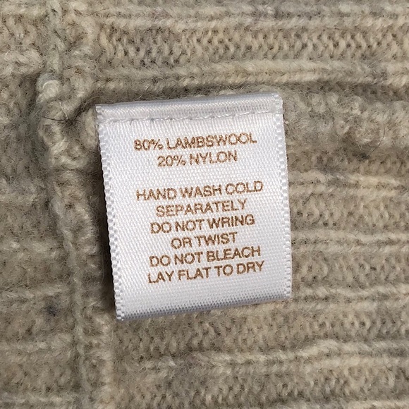 Lambswool V-Neck Sweater - Picture 6 of 6